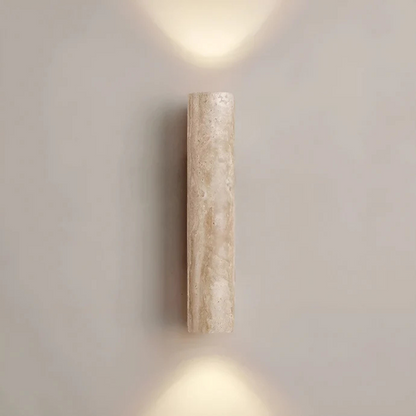 WabiMarble Calm | Lampada da parete LED Wabi-Sabi in marmo