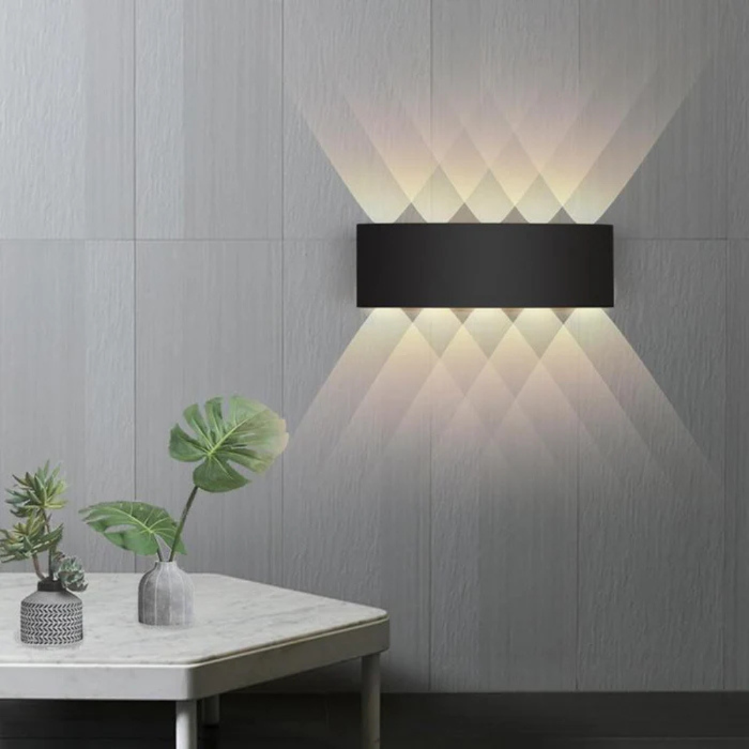 Applique LED per interno ed esterno | Lampada da parete moderna impermeabile