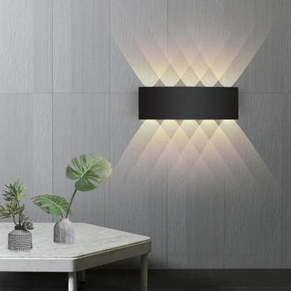 Applique LED per interno ed esterno | Lampada da parete moderna impermeabile