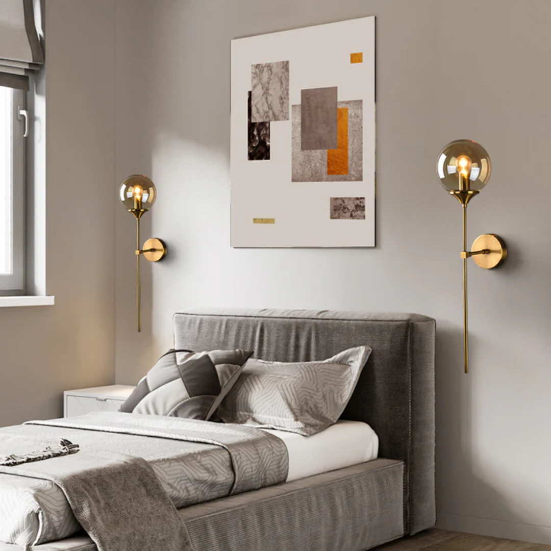 Clarte Vitra | Lampada da parete in vetro con luce soffusa