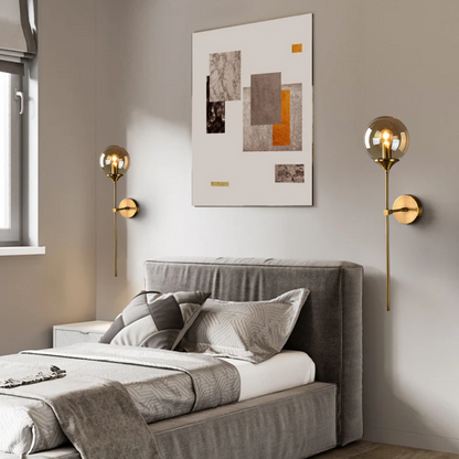 Clarte Vitra | Lampada da parete in vetro con luce soffusa