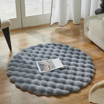Velora Circa | tapis rond au design élégant pour espaces de vie stylés