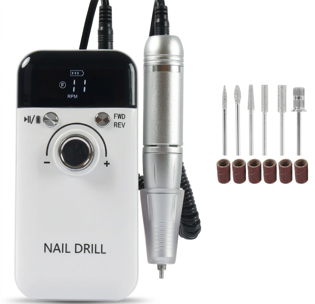 Lunara | Tragbare Elektrische Nagelfeile für Elegante Nagelpflege