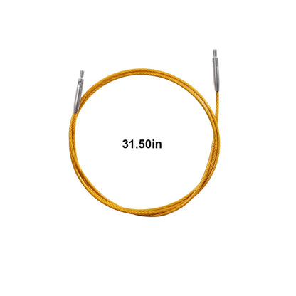 KnitFlex | Set di ferri circolari con punte intercambiabili da 3–8 mm e cavi girevoli