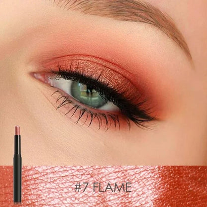 FlashLuxe | Lápiz de sombra de ojos y delineador 2 en 1, resistente al agua y a las manchas