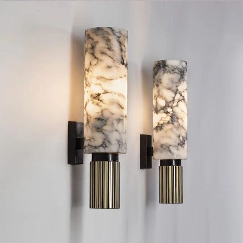 Applique di lusso in marmo – Design elegante con luce LED per ambienti abitativi raffinati
