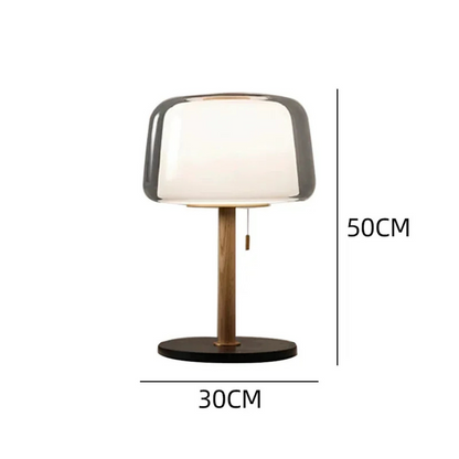 Nuvion Halo | Lampada da tavolo LED intelligente senza fili con dimmer touch