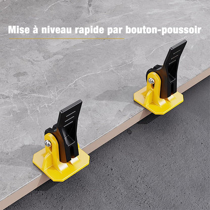 Plattivo | Sistema nivelador de azulejos con 50 clips para pared y suelo