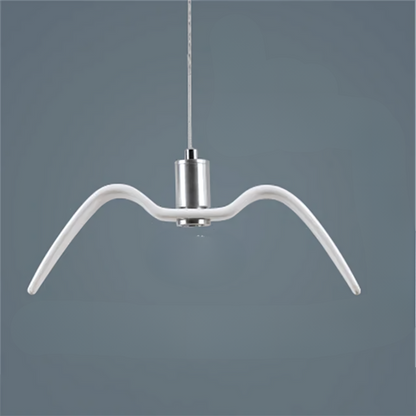 Lorenae – Wing-Shaped Modern LED Pendant Light Made of Acrylic & Metal