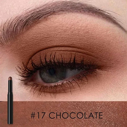 FlashLuxe | Lápiz de sombra de ojos y delineador 2 en 1, resistente al agua y a las manchas