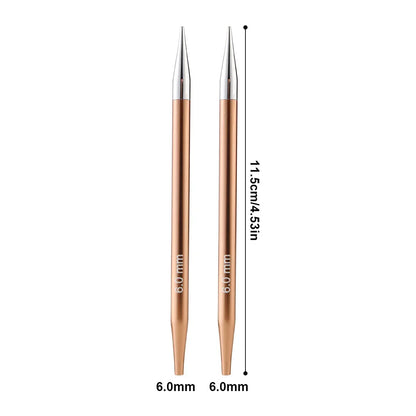 KnitFlex | Set di ferri circolari con punte intercambiabili da 3–8 mm e cavi girevoli