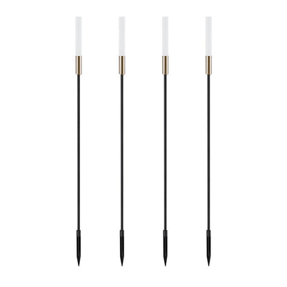 Set luci solari a canna di palude (6 pezzi) – Illuminazione da giardino LED impermeabile