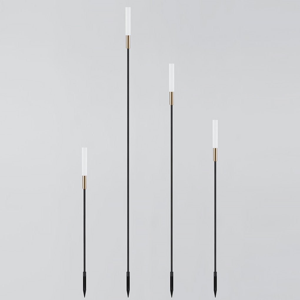 Set luci solari a canna di palude (6 pezzi) – Illuminazione da giardino LED impermeabile