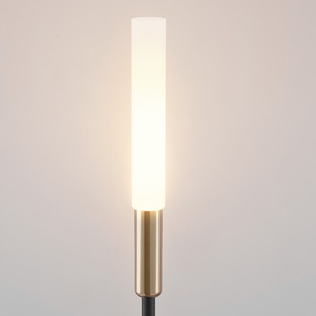 Set luci solari a canna di palude (6 pezzi) – Illuminazione da giardino LED impermeabile