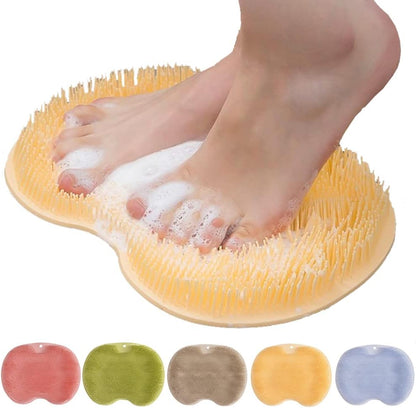 Sohlaro | Tappetino in silicone per la pulizia dei piedi con ventose per la doccia