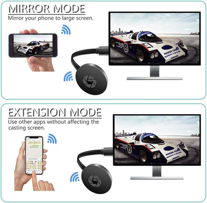 Castiro | Receptor HDMI inalámbrico para duplicar la pantalla del móvil, Full HD 1080p