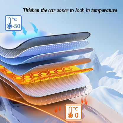 Autelva | Waterproof Oxford Fabric Car Cover for Saloon, Hatchback, SUV and MPV
