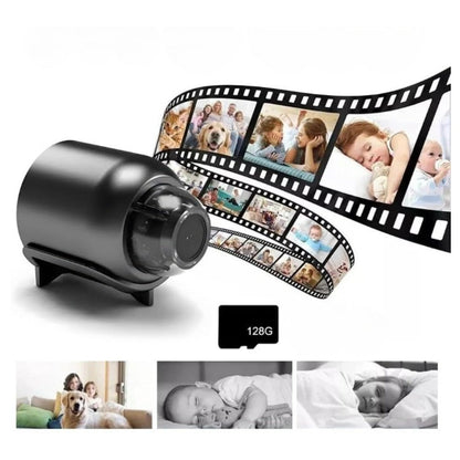 Obsento | Mini cámara de vigilancia 1080p con WiFi, 4G y visión nocturna
