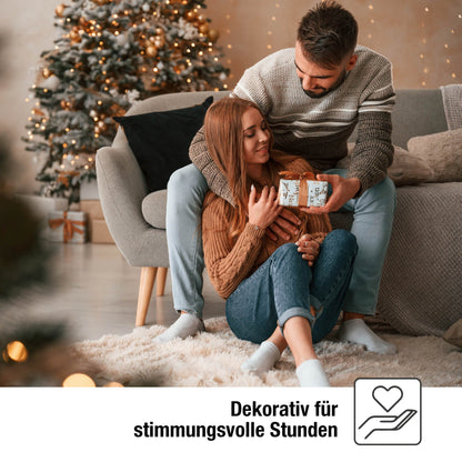 Kerzlia | LED Weihnachtsbaumkerzen als 20er Lichterkette, 11 m