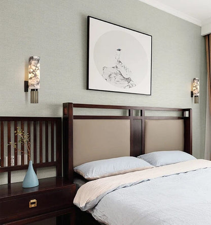 Applique di lusso in marmo – Design elegante con luce LED per ambienti abitativi raffinati