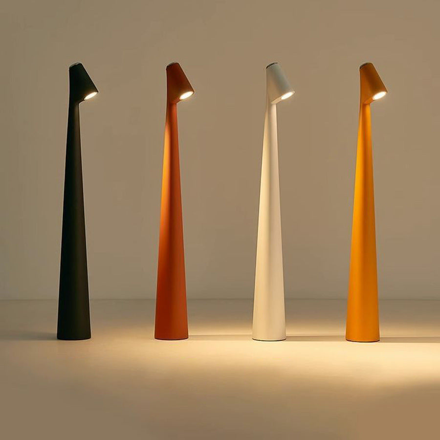 NordicLite | Wireless LED Table Lamp in Scandinavian Minimalism | Modern Design for Living & Bedrooms