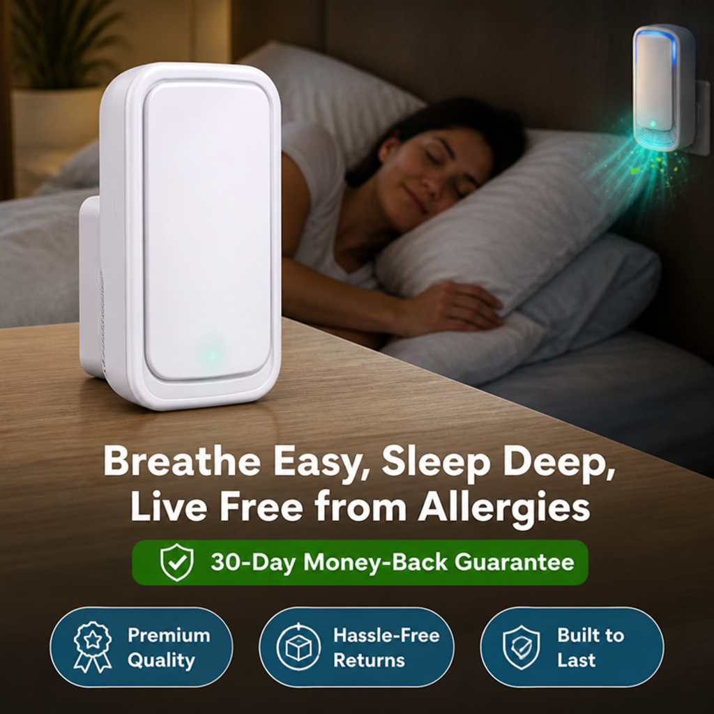 AirSeren | Purificatore d'aria HEPA compatto e silenzioso per ambienti fino a 46 m²
