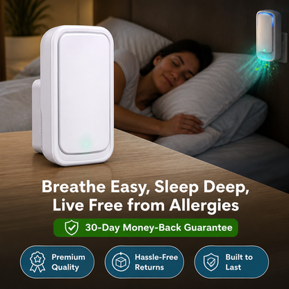 AirSeren | Purificatore d'aria HEPA compatto e silenzioso per ambienti fino a 46 m²