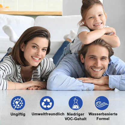 Epoxid Bodenbeschichtung Marmor-Effekt rutschfest wasserdicht