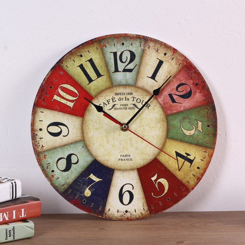 NordWood | Orologio da parete in legno scandinavo | Naturalità senza tempo e design minimalista