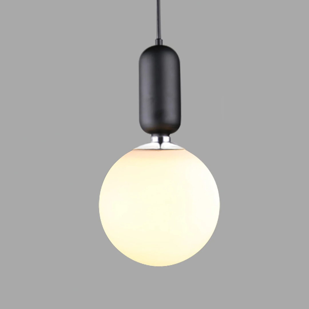 Acheron – Lampada a sospensione di design moderno con sfere di vetro per soggiorno, sala da pranzo & camera da letto
