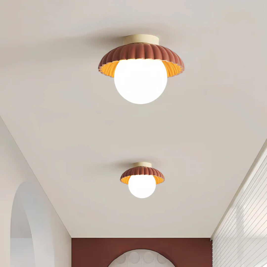 Jiora | Lampada da soffitto in stile industriale in ferro massiccio