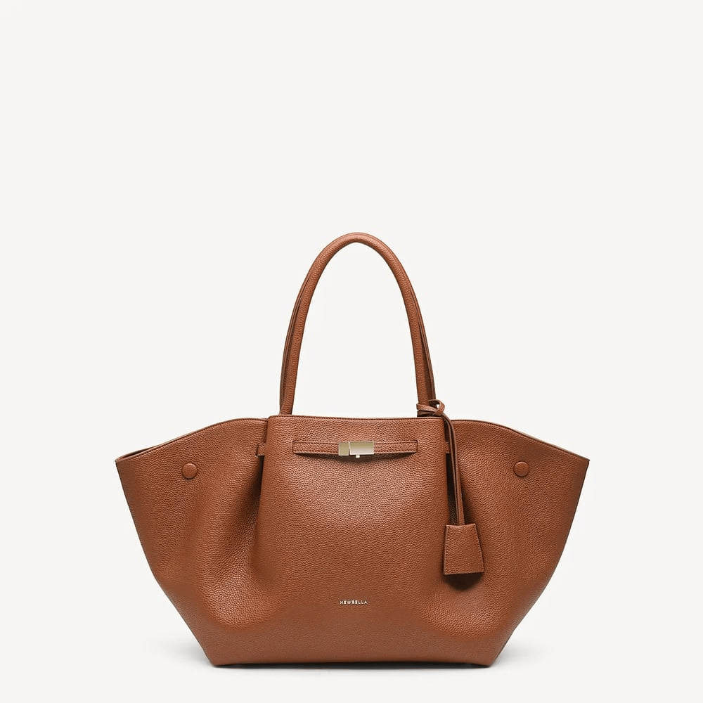 Carisse | Borsa da donna con manici in similpelle PU, chiusura magnetica e ciondolo