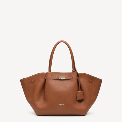 Carisse | Borsa da donna con manici in similpelle PU, chiusura magnetica e ciondolo