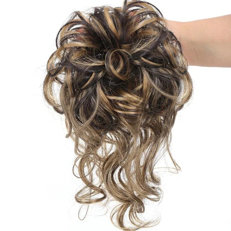Chignora | Chignon da applicare con clip per uno chignon spettinato e voluminoso