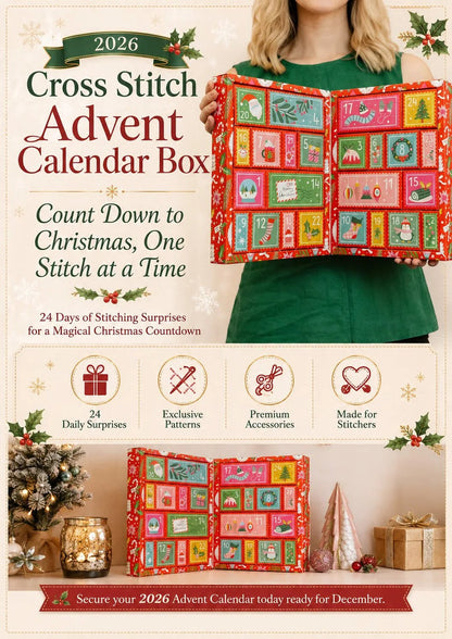 Kreuzstich Adventskalender 2026