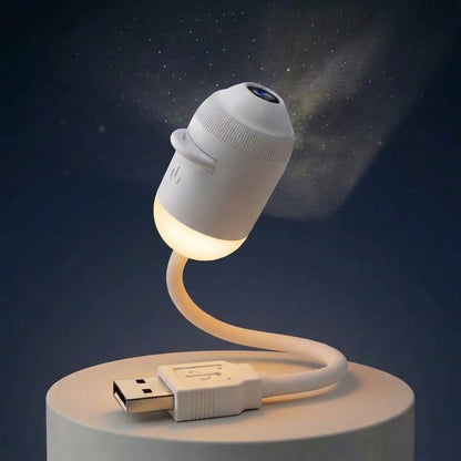Stellino | USB Sternenhimmel Projektor mit 12 Motiven und Schwanenhals