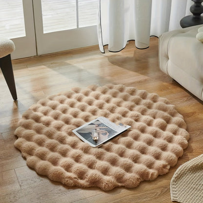 Velora Circa | tapis rond au design élégant pour espaces de vie stylés