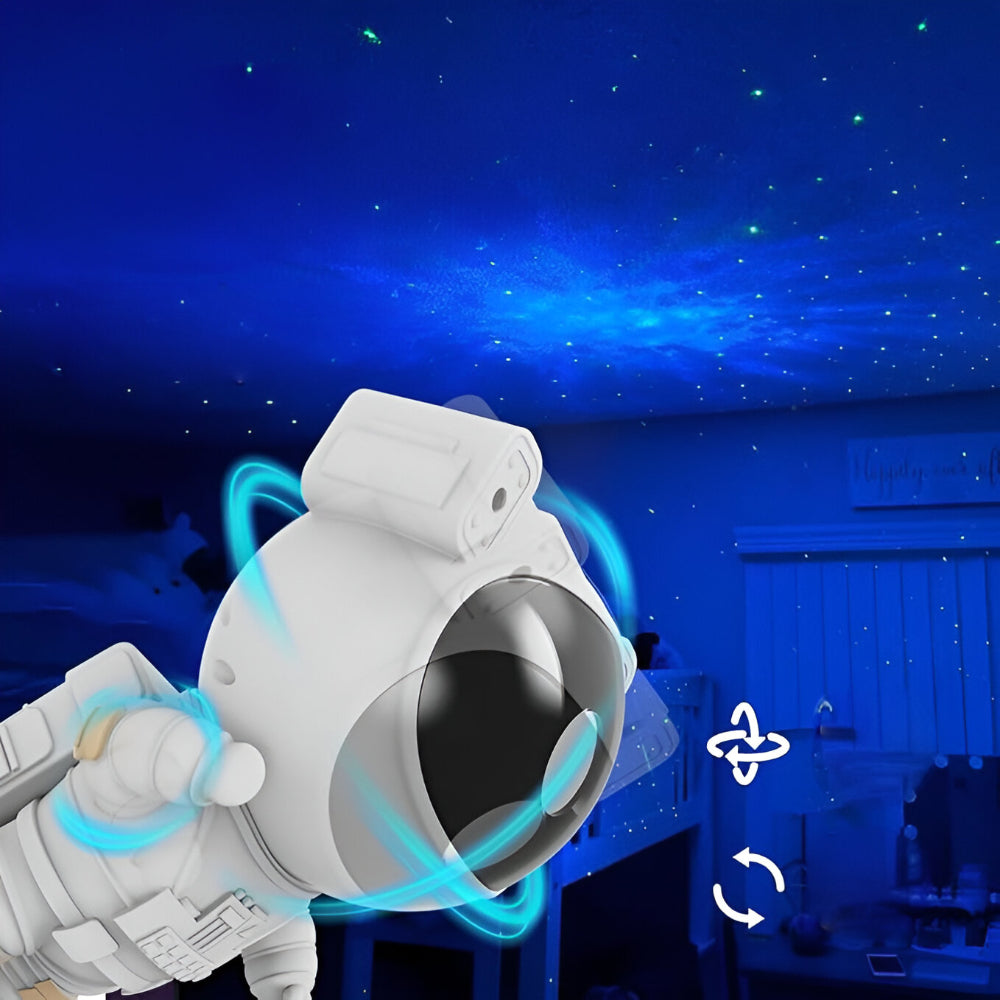 Kosmilo | Sternenhimmel Projektor Astronaut mit Fernbedienung und Timer