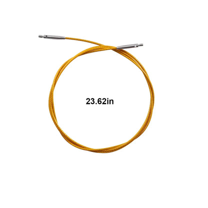 KnitFlex | Set di ferri circolari con punte intercambiabili da 3–8 mm e cavi girevoli