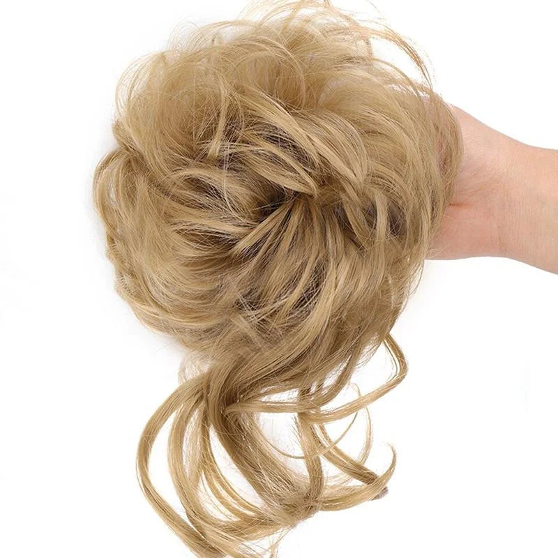 Chignora | Chignon da applicare con clip per uno chignon spettinato e voluminoso