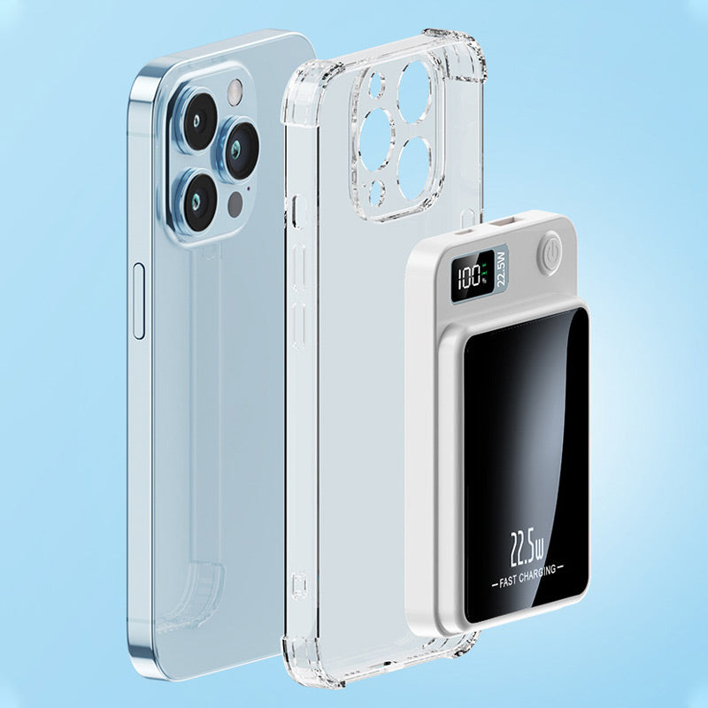 Voltiva | Power bank fino a 20.000 mAh con ricarica rapida da 22,5 W e pad di ricarica Qi