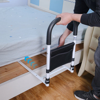 BedGuardian | Höhenverstellbare Bettstange mit rutschfestem Griff & Eisenrahmen