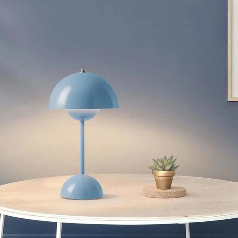 Vereva | Akku Tischlampe mit Touch-Dimmer, 2700 K, IP44, bis 12 Std. Laufzeit