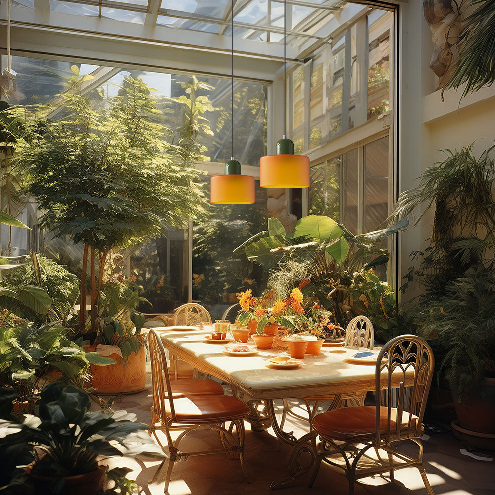Lampada a sospensione Bauhaus con vetro a sfera | Design senza tempo | Vetro e metallo | Portalampada E27