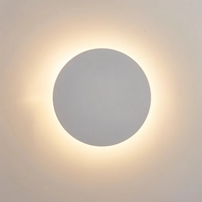Hadro Arc | Applique LED rotonda nero-oro per interni