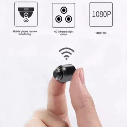 Kalena | Mini cámara de vigilancia 1080p con WiFi, visión nocturna y alertas
