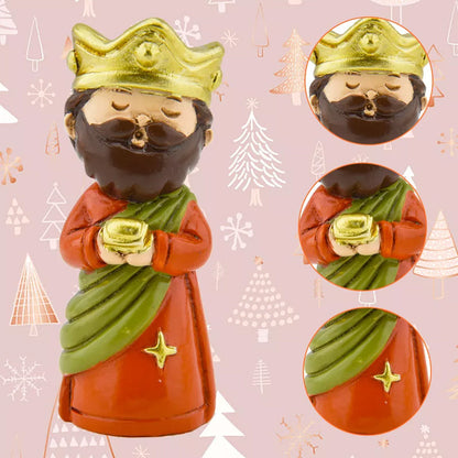 Noelino | Nativity scene advent calendar with 24 toy figures for children