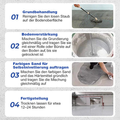 Epoxid Bodenbeschichtung Marmor-Effekt rutschfest wasserdicht