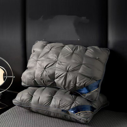 Somnara | Almohada cervical lavable con acolchado 3D, 48 x 74 cm