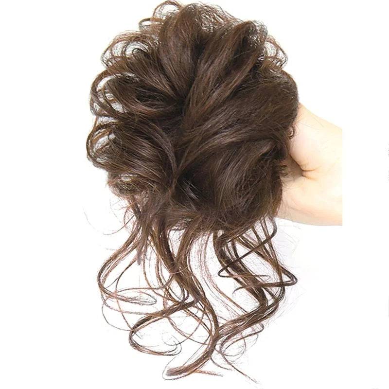 Chignora | Chignon da applicare con clip per uno chignon spettinato e voluminoso